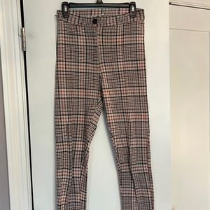 Free people plaid pants